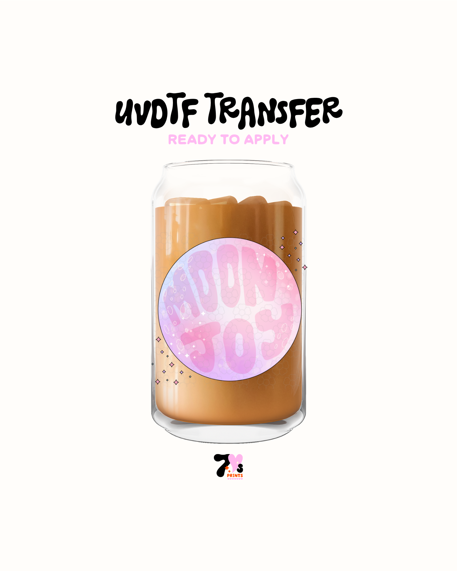 Moon joy- UVDTF Decal