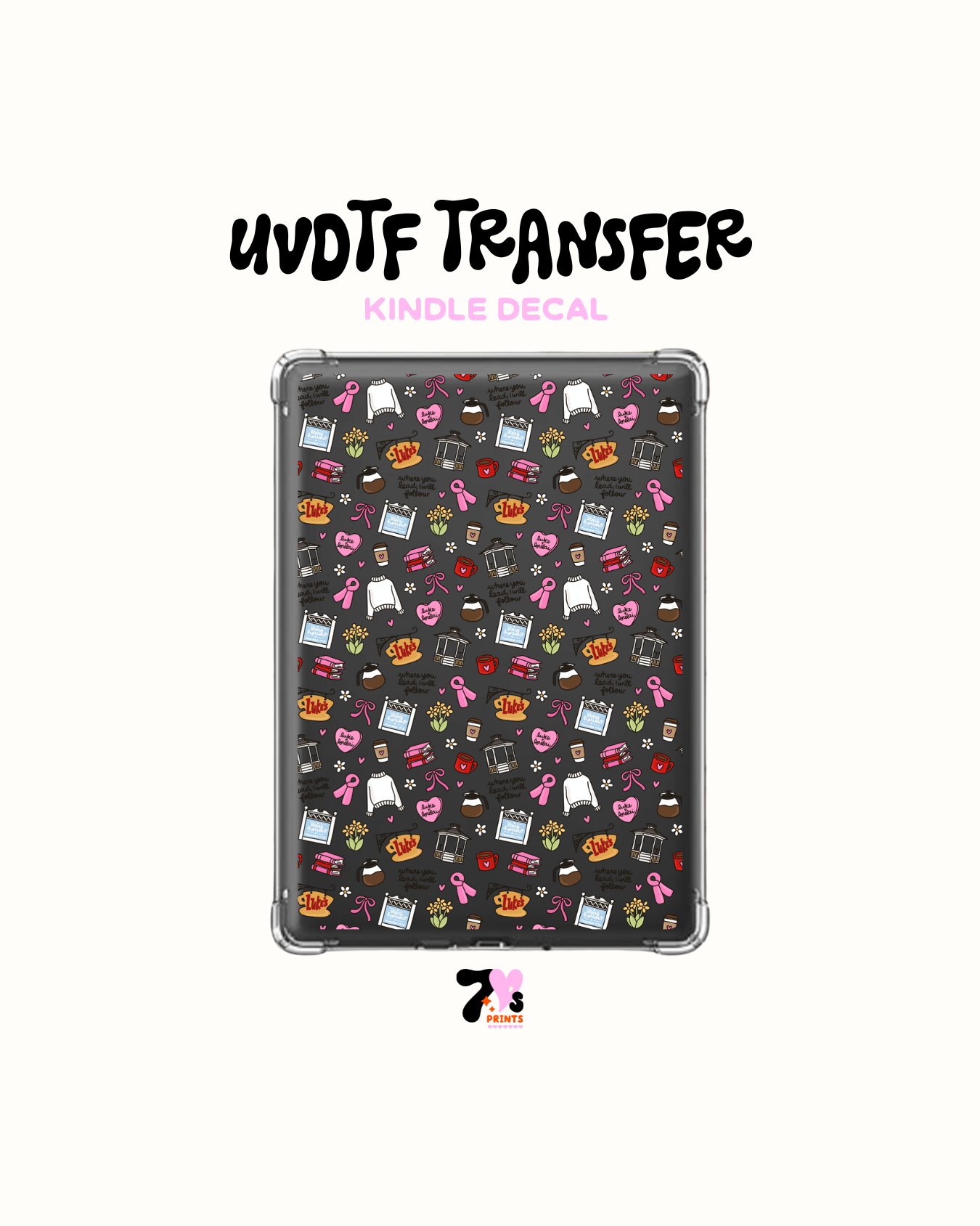 UVDTF Kindle Decal #2
