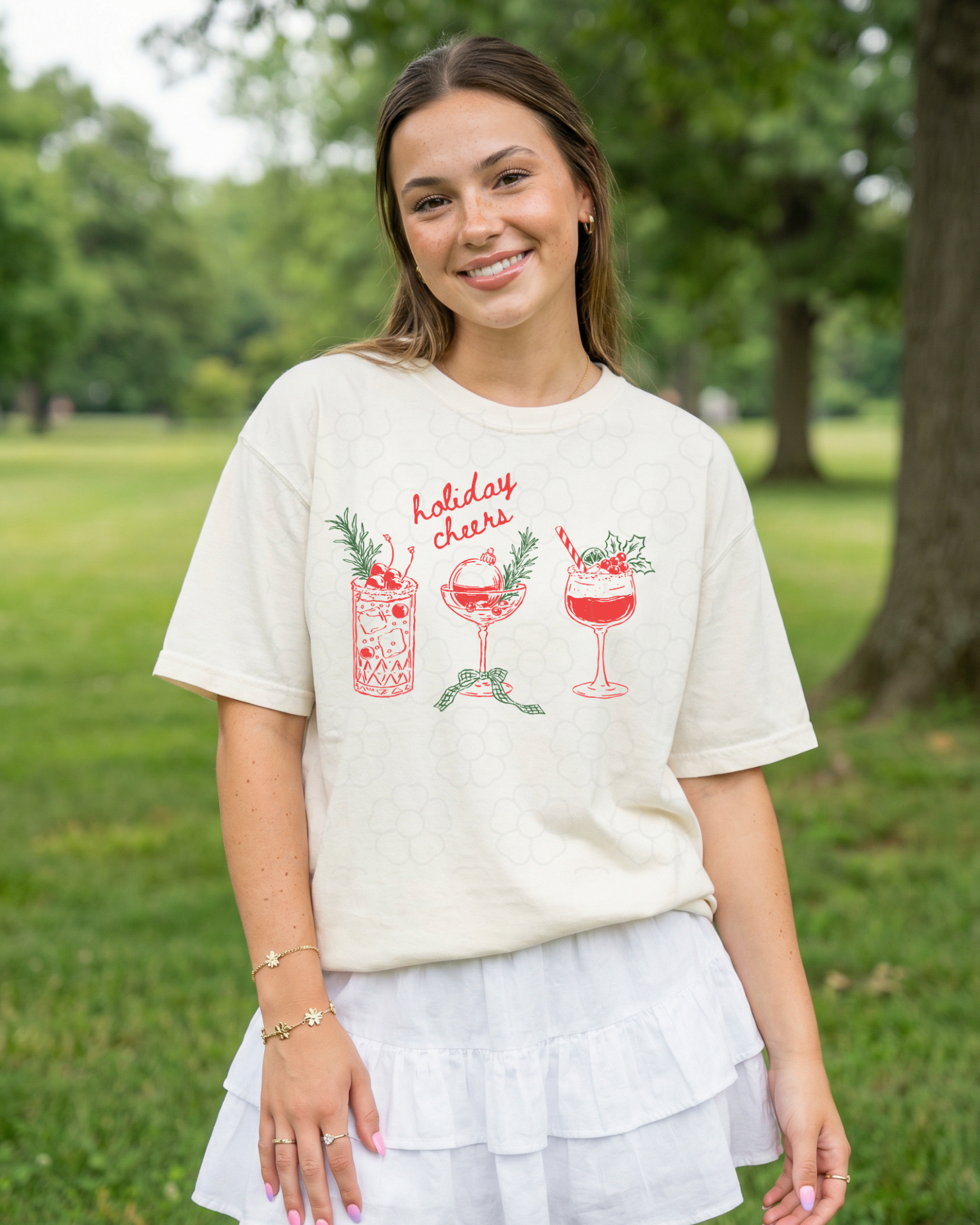 Holiday cheers  DTF Transfers
