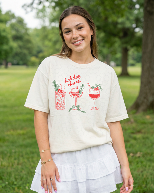 Holiday cheers  DTF Transfers