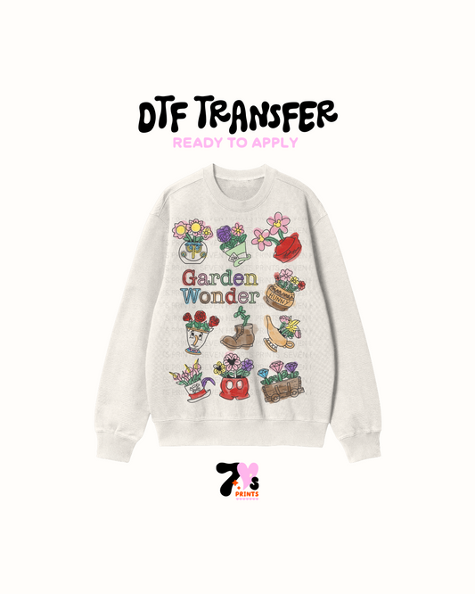 Garden wonder DTF Transfer