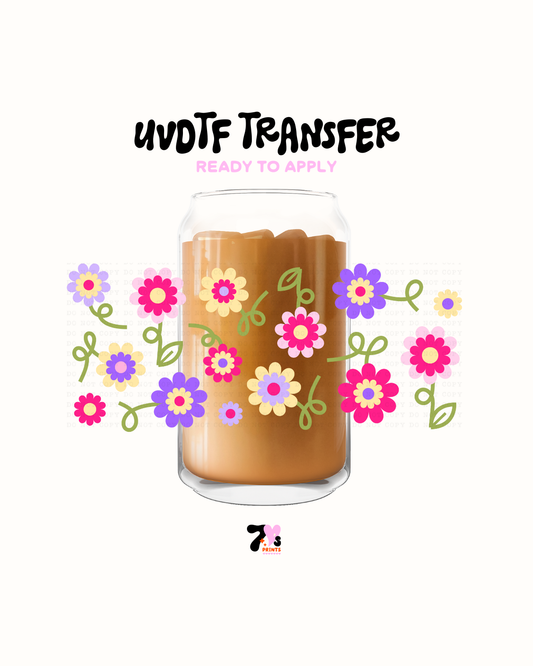 Spring Flowers - UVDTF Wrap