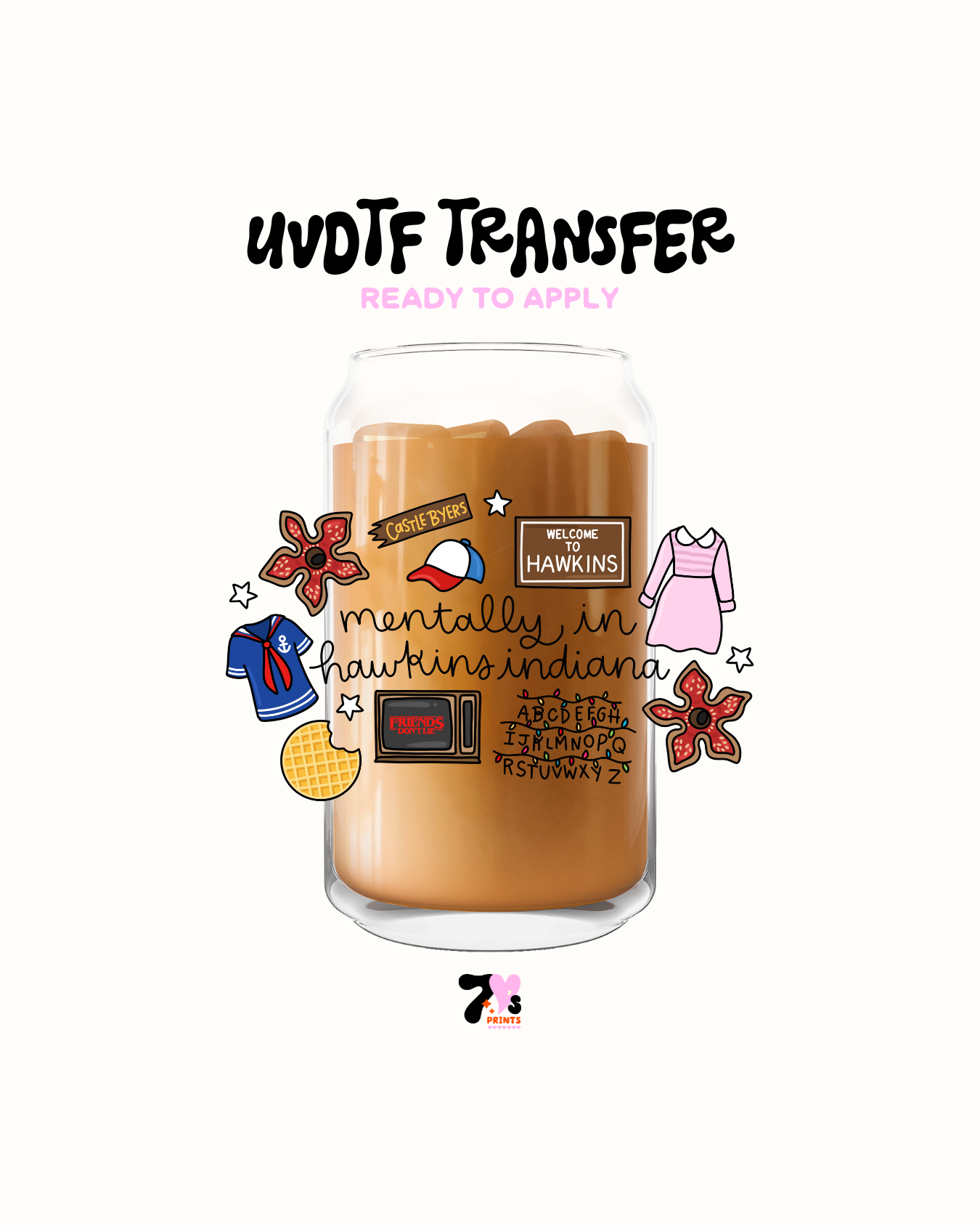 Mentally in hawking Indiana - UVDTF Decal