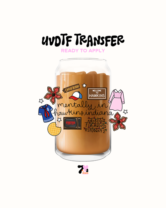 Mentally in hawking Indiana - UVDTF Decal