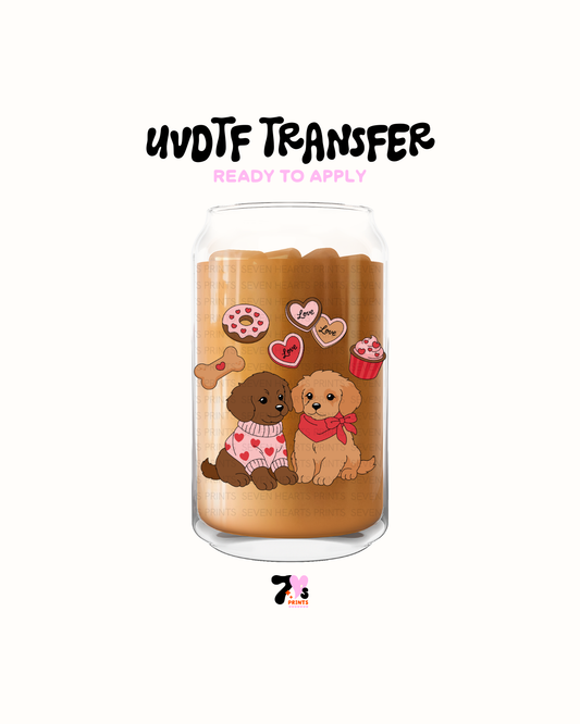 Cute Doggies - UVDTF Decal