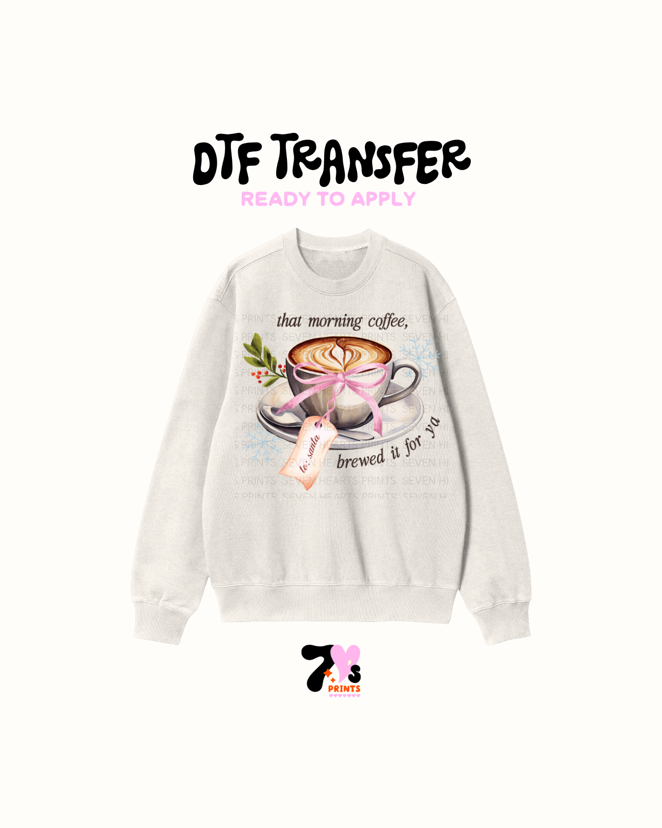 That morning coffee - DTF Transfers