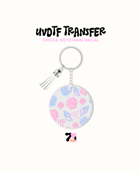 Sea Shell - Round Keychain
