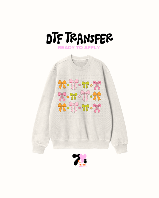 Spring bows - DTF Transfer