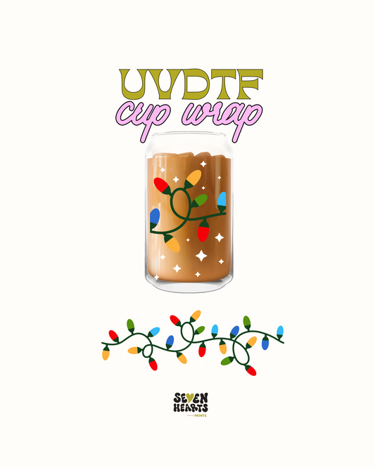 xmas lighting - UVDTF