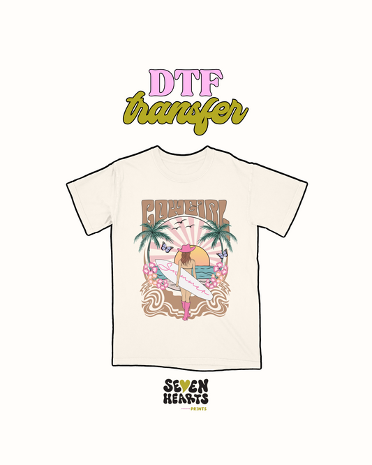 Cowgirl summer - DTF Transfer