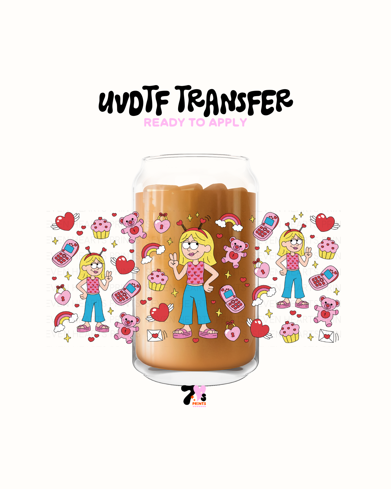 Valentine Lizzie - UVDTF Wrap