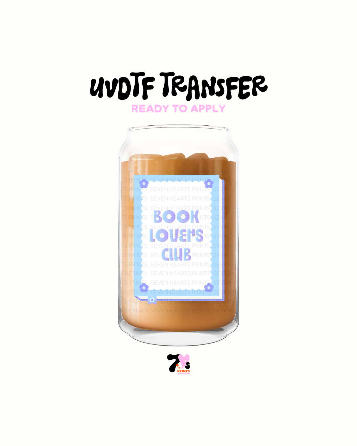 Book Lovers Club - UVDTF Decal