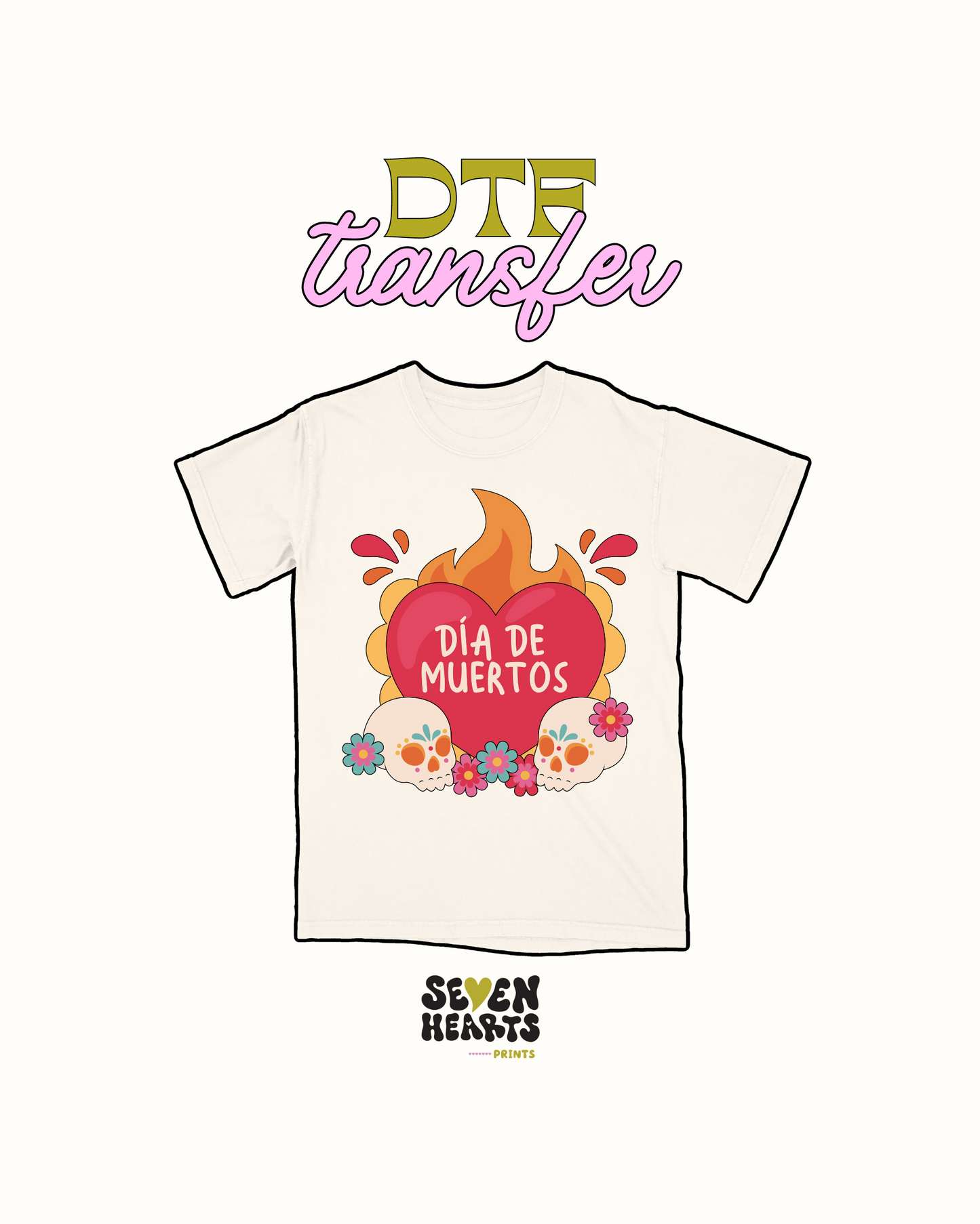 Dia de muertos - DTF Transfer