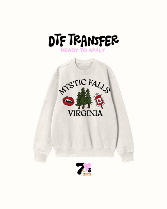 Mystic falls virginia - DTF Transfers