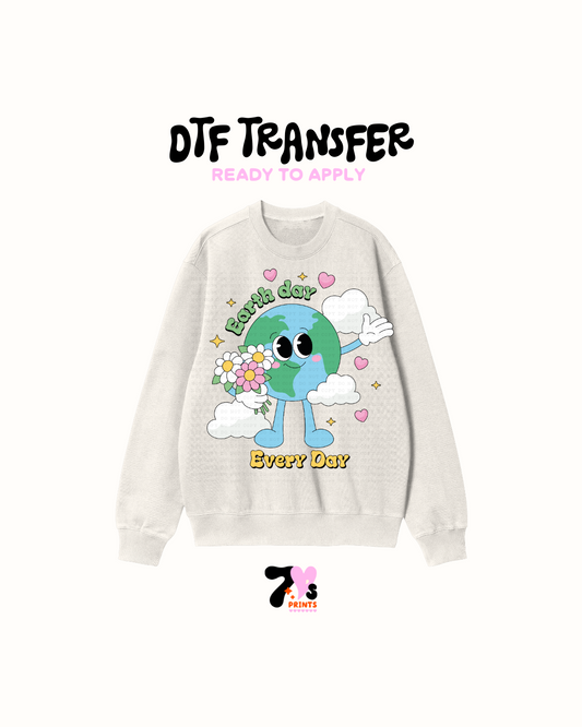 Earth Day - DTF Transfer
