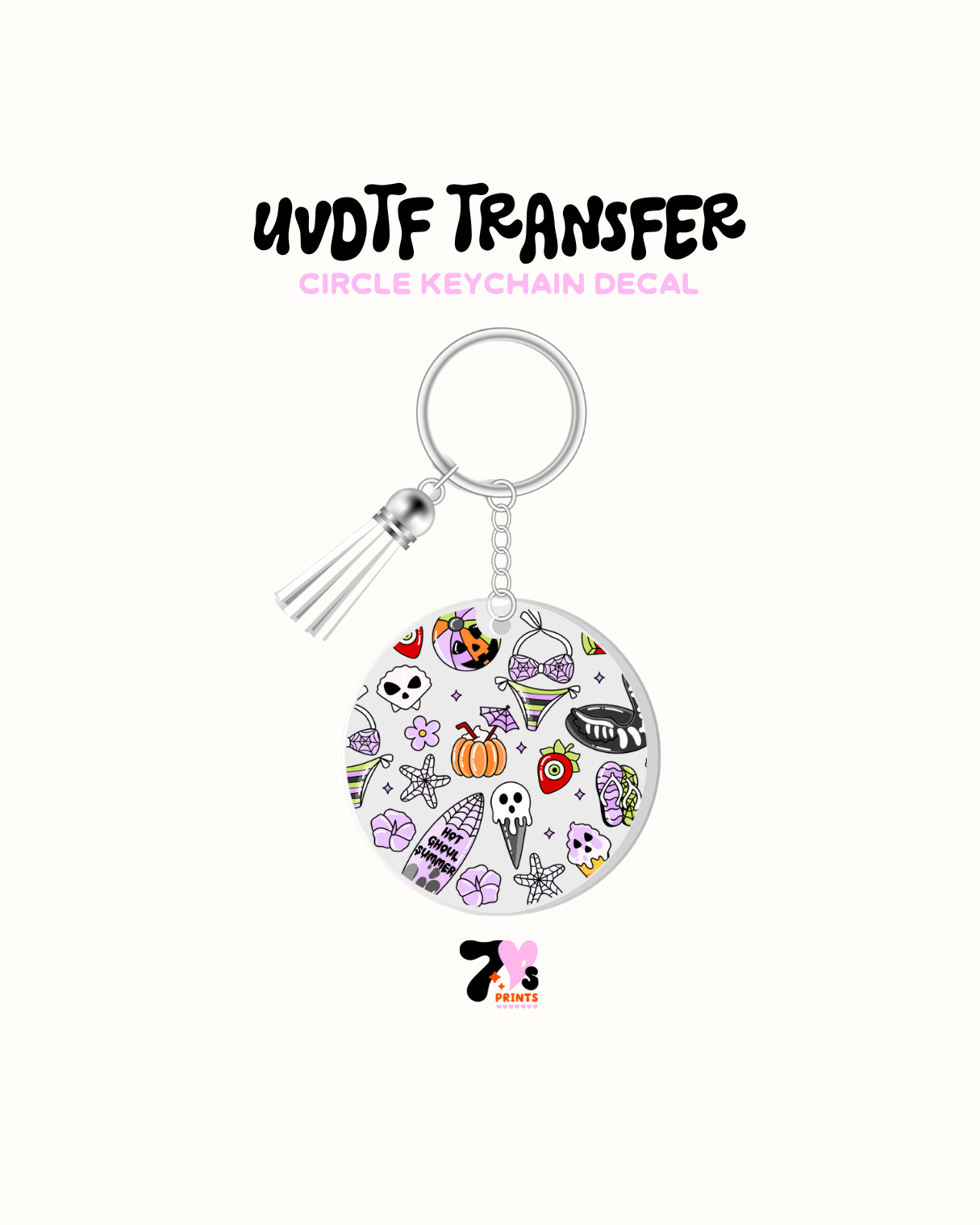 Summerween - Round Keychain