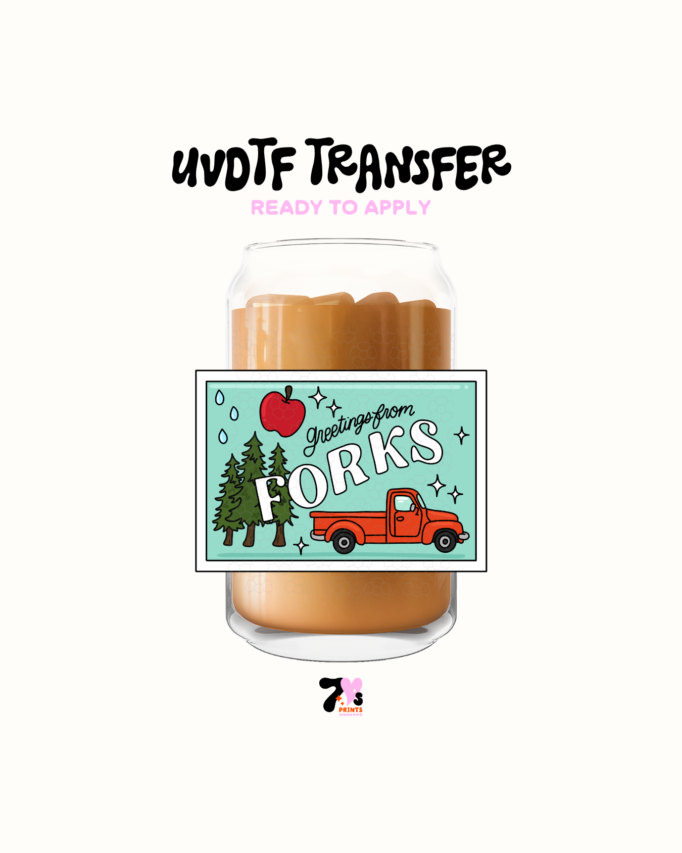 Greetings from forks - UVDTF Decal