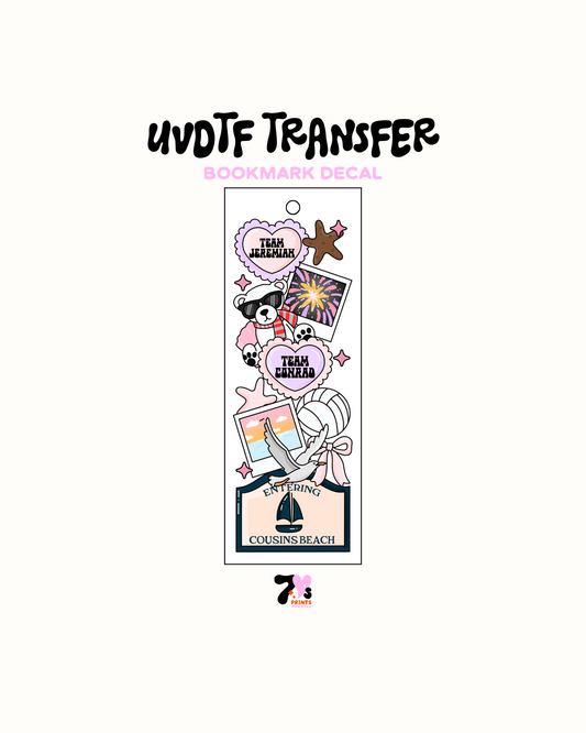 The summer i turn pretty - UVDTF Bookmark Decal