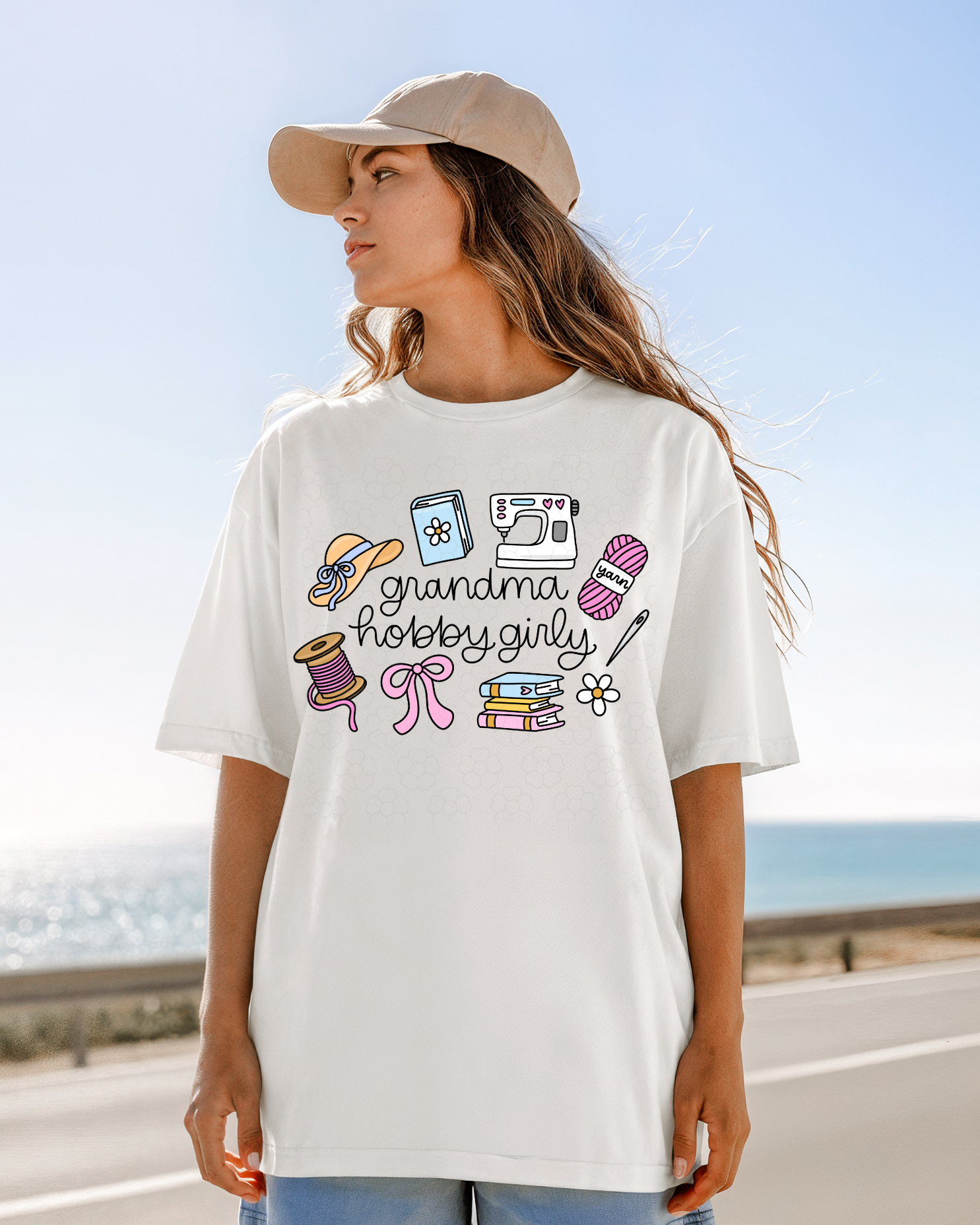 Grandmas hobby girl- DTF Transfers