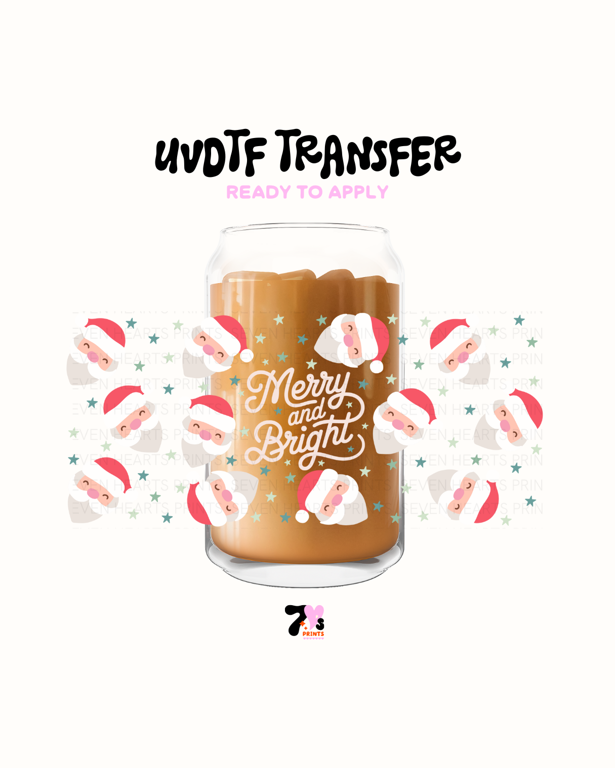 Merry and bright - UVDTF Wraps
