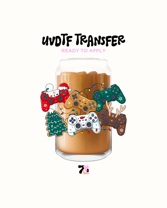 Gaming xmas - UVDTF Decal