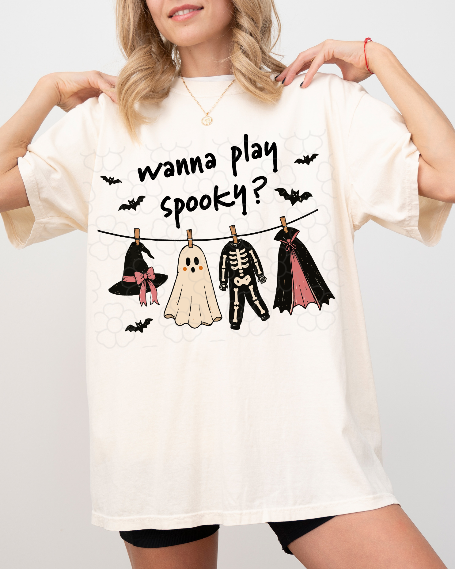 Wanna play spooky games - DTF Transfers