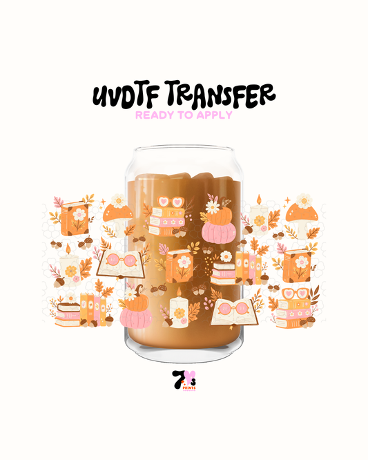 Fall books - UVDTF Wrap