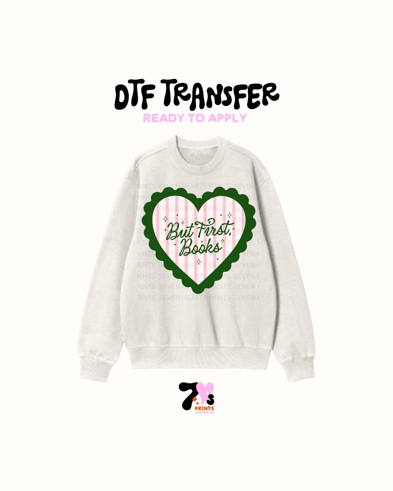 But First Books - DTF Transfers
