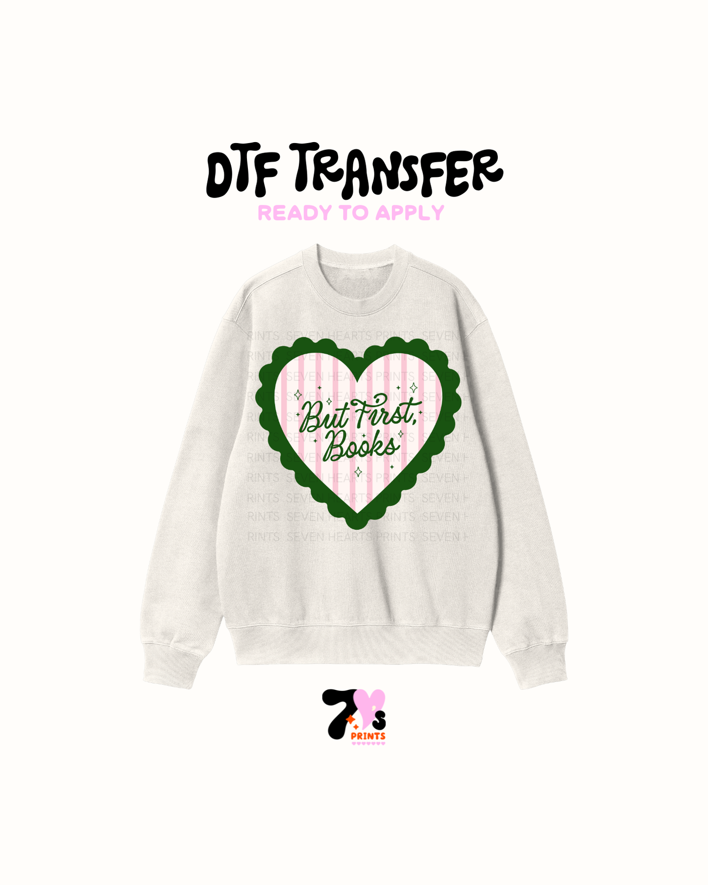 But First Books - DTF Transfers