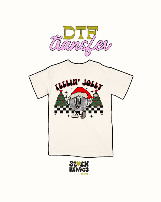 Feeling jolly disco - DTF Transfers