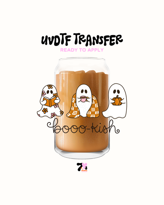 Booo -kish UVDTF Decal