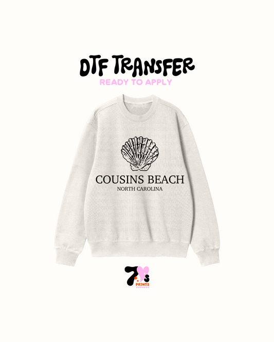 Cousins beach  north - DTF Transfer