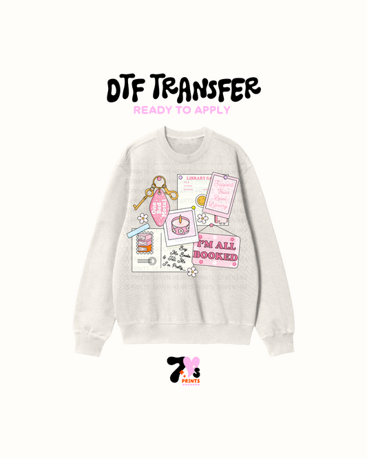 Im All booked - DTF Transfer
