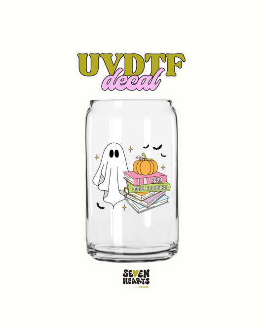 Ghost and books - UVDTF