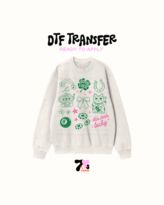Good luck this feel lucky - DTF Transfers