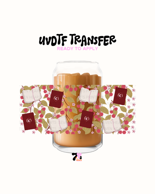 Palm reader and flowers - UVDTF Wrap