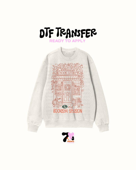 The bookish season - DTF Transfers