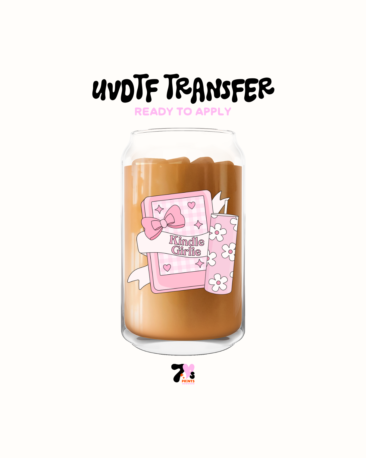 Kindle Girlie - UVDTF Decal