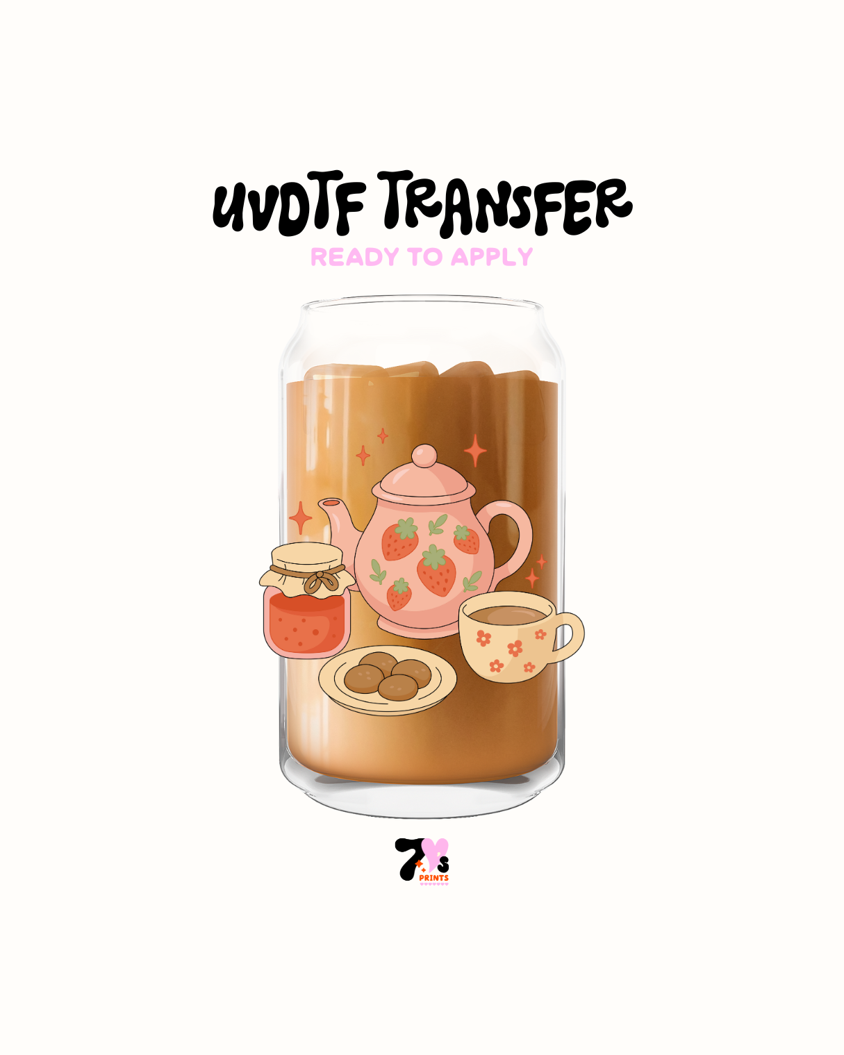 Strawberry cookies - UVDTF Decal