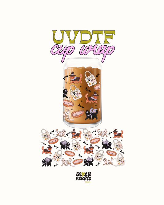 mummy cats- UVDTF