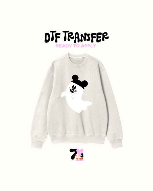 Ghosty Mouse - DTF Transfers