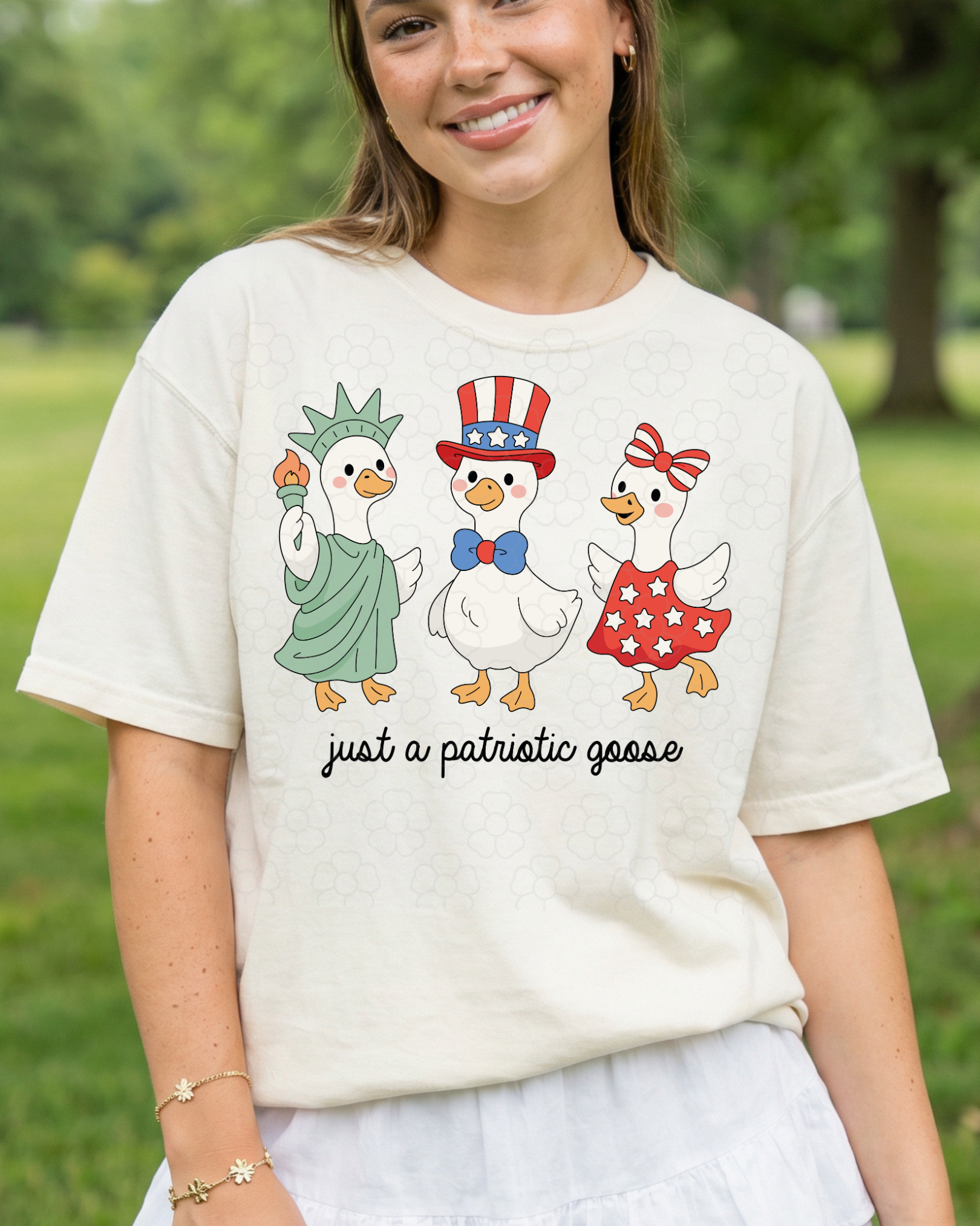 Just a patriotic goose - DTF Transfers