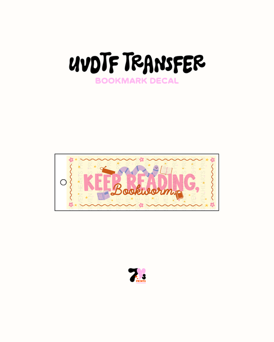 UVDTF Bookmark Decal #358