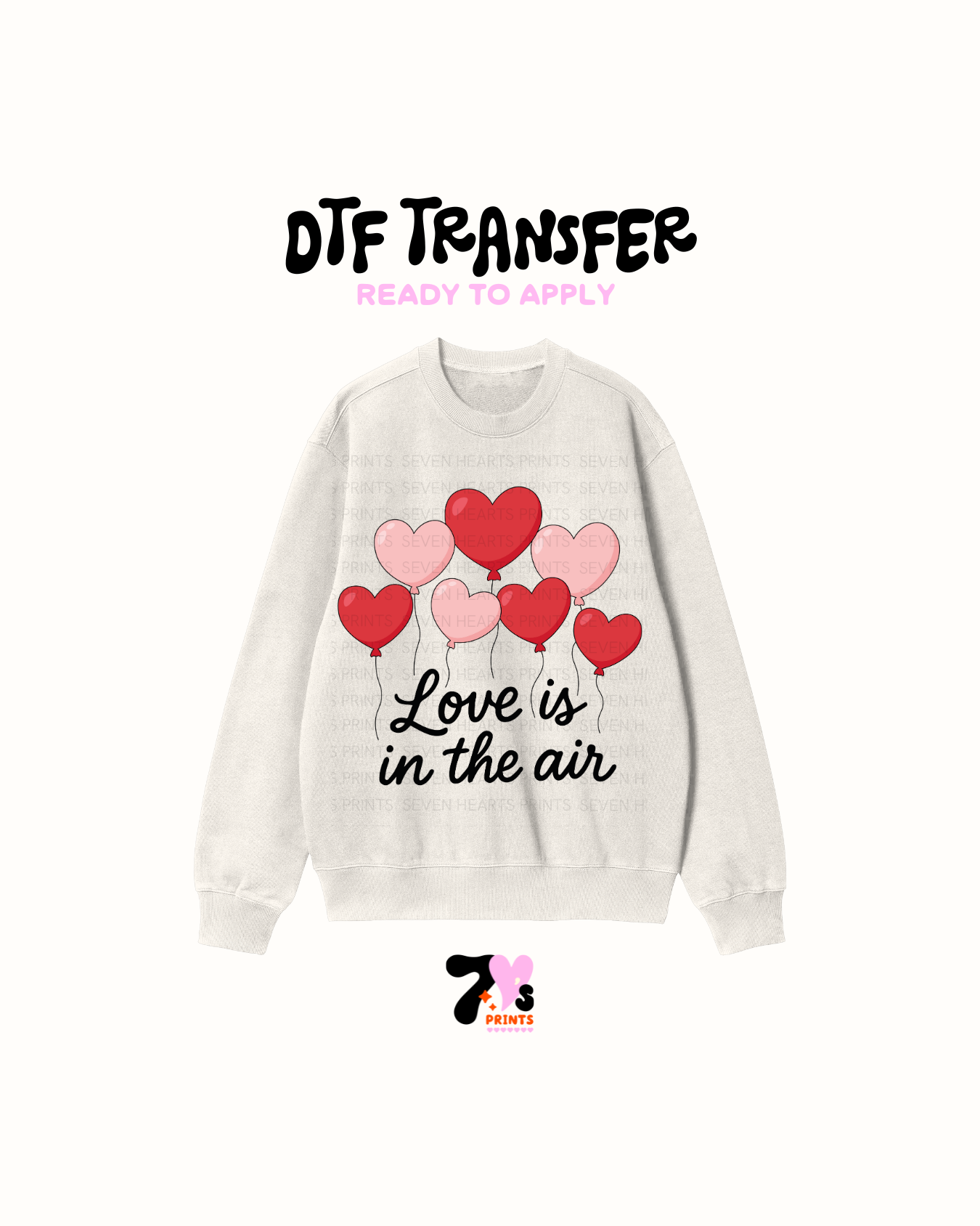 Love is in the Air - DTF Transfers