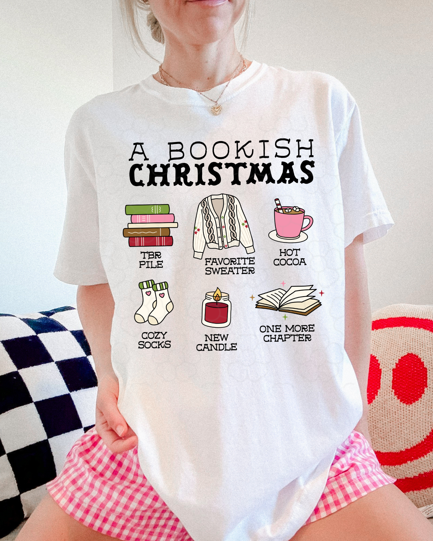 A bookish Christmas - DTF Transfers