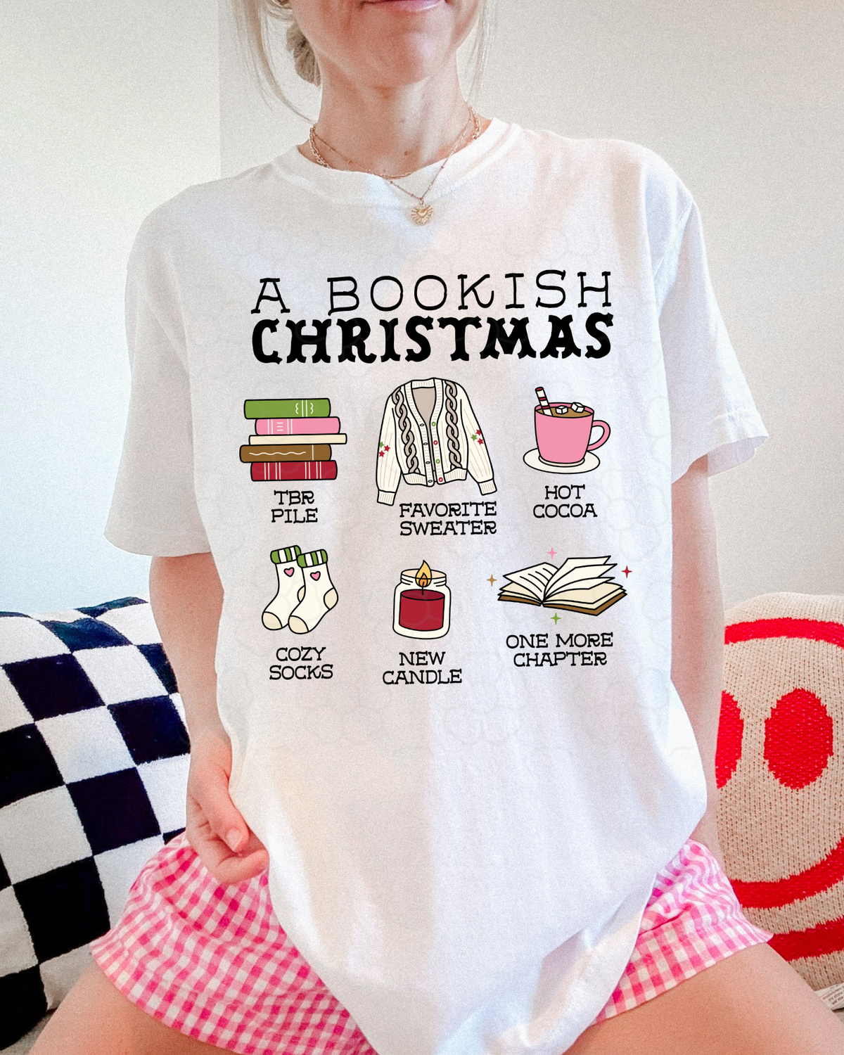 A bookish Christmas - DTF Transfers