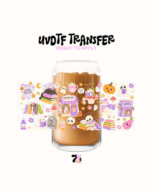 Paranormal book club - UVDTF Wrap