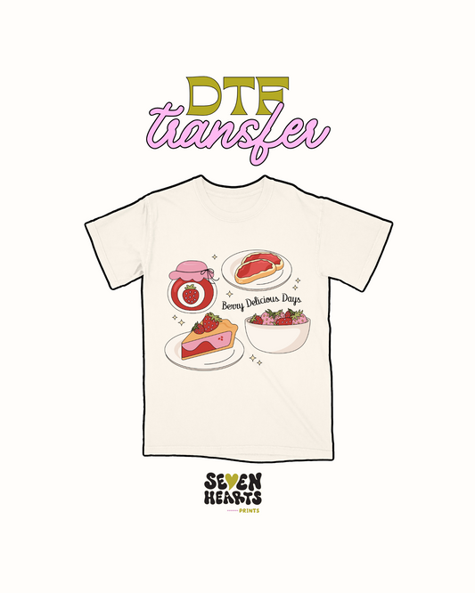 Delicious days - DTF Transfer