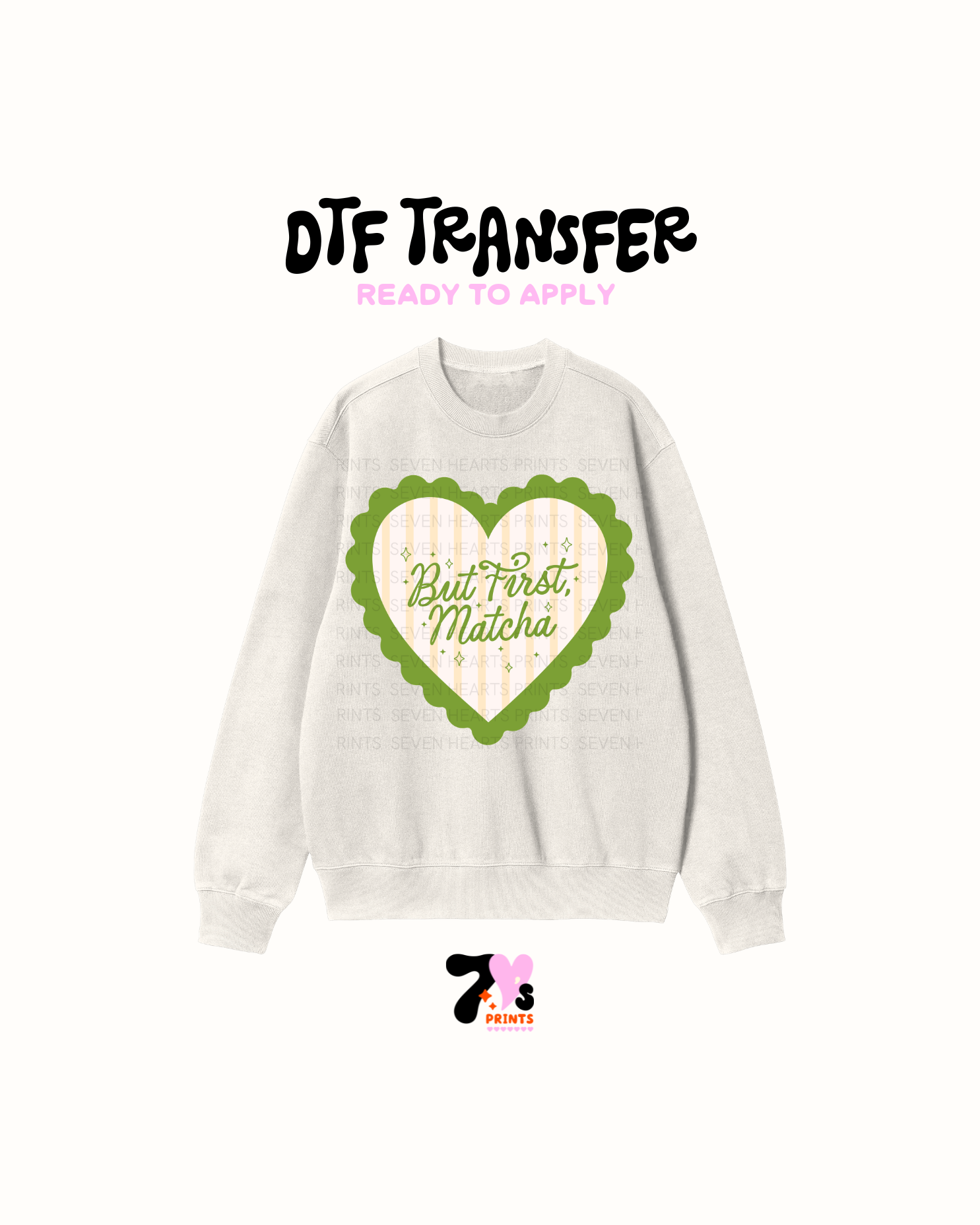 But First Matcha - DTF Transfers