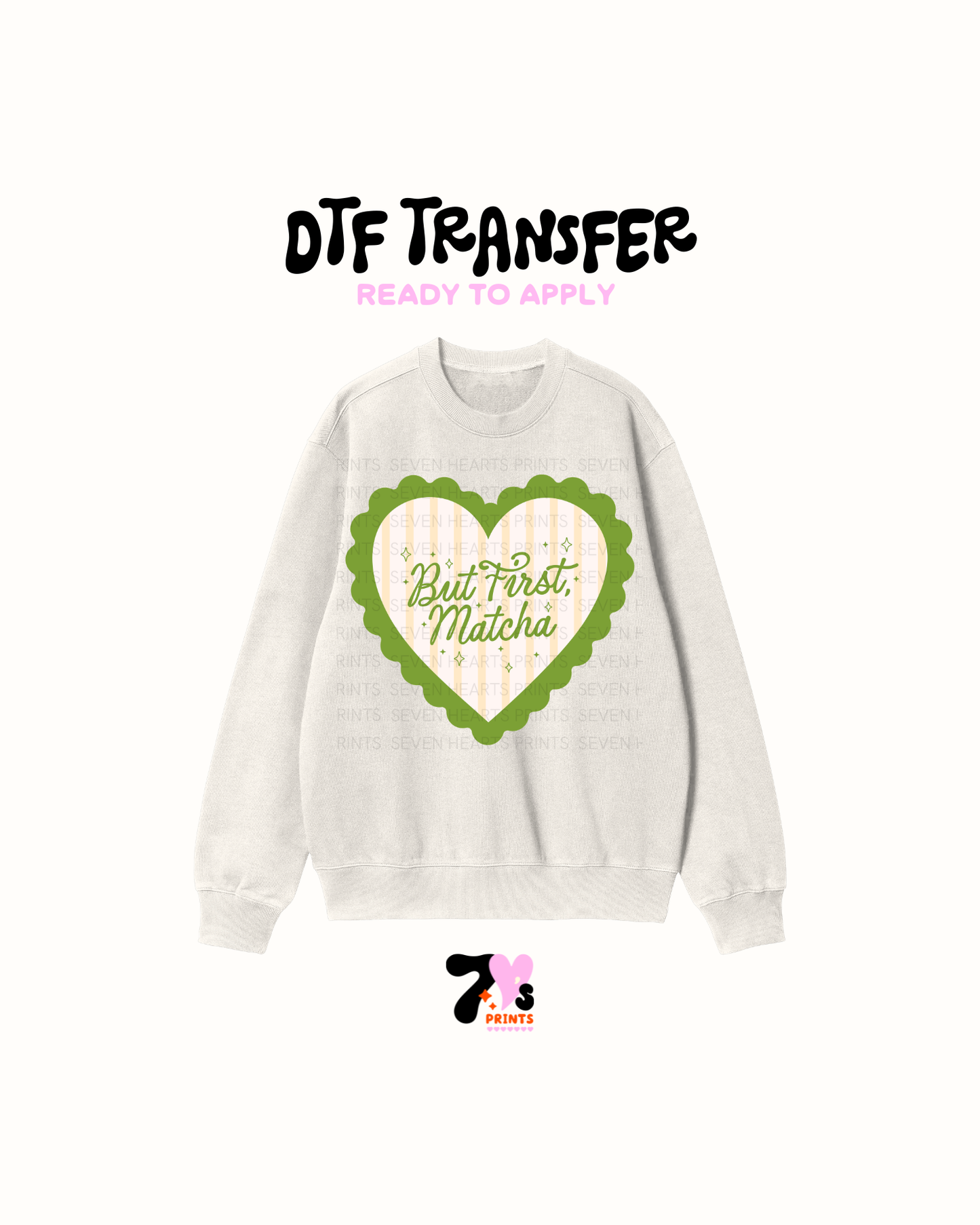 But First Matcha - DTF Transfers